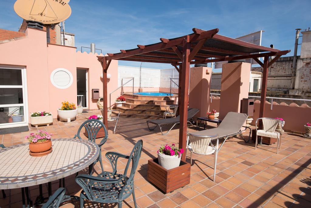 Hotel Placa Sant Feliu de Guixols Bagian luar foto